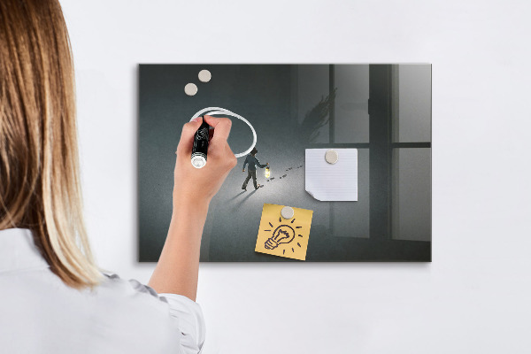 Magnettafel zum schreiben Magnettafel für Fotos und Notizen