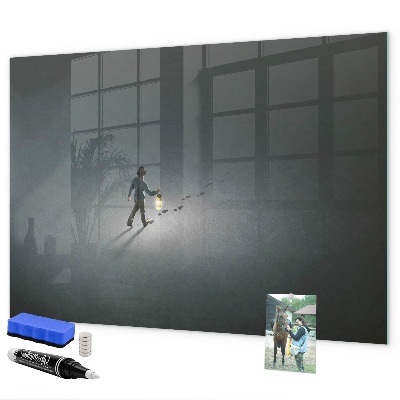 Magnettafel zum schreiben Magnettafel für Fotos und Notizen