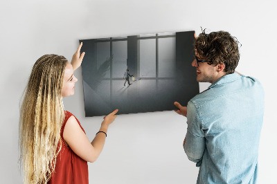 Magnettafel zum schreiben Magnettafel für Fotos und Notizen
