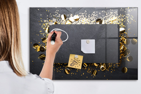 Magnettafel zum schreiben Kreative Fotopräsentationswand