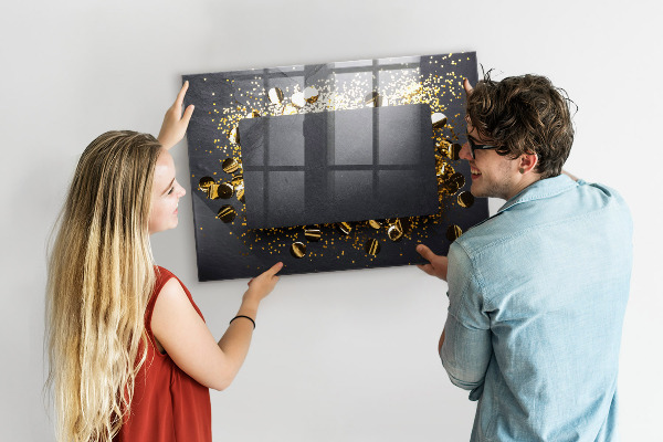 Magnettafel zum schreiben Kreative Fotopräsentationswand