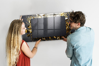 Magnettafel zum schreiben Kreative Fotopräsentationswand