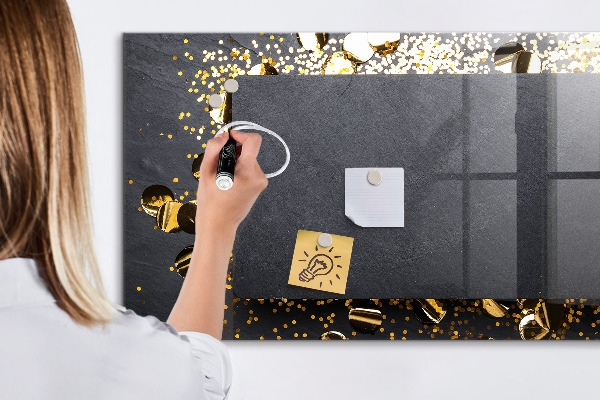 Magnettafel zum schreiben Kreative Fotopräsentationswand