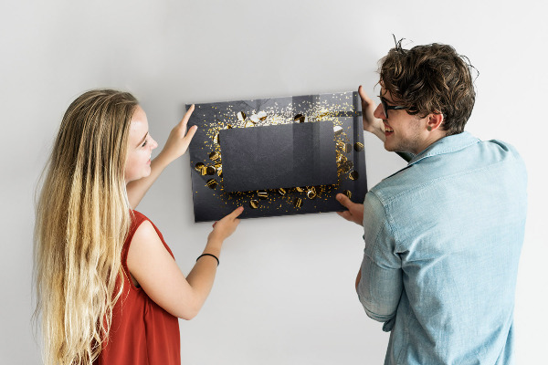 Magnettafel zum schreiben Kreative Fotopräsentationswand