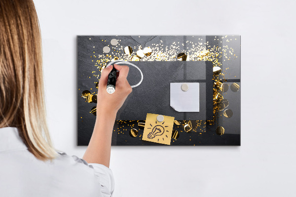 Magnettafel zum schreiben Kreative Fotopräsentationswand