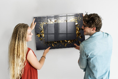 Magnettafel zum schreiben Kreative Fotopräsentationswand