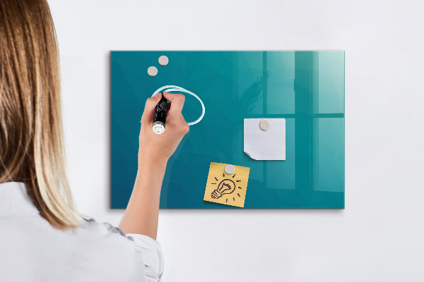 Schreib magnettafel Praktische Accessoires für Büro und Zuhause