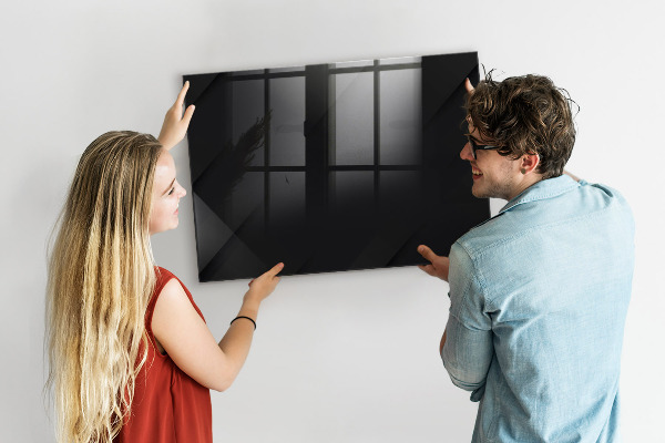 Schreib magnettafel Memotafel mit Magneten und Fotos