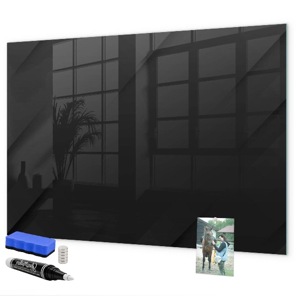 Schreib magnettafel Memotafel mit Magneten und Fotos