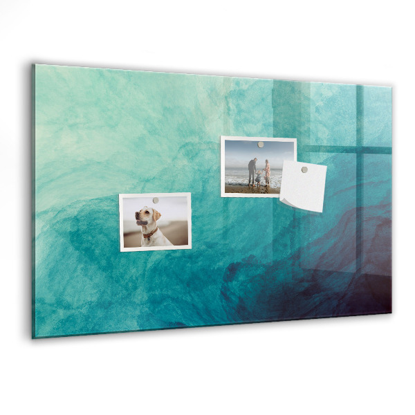 Magnettafel zum schreiben Eine farbenfrohe Tafel für Notizen und Fotos