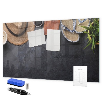 Schreib magnettafel Eine Box für Erinnerungen und Notizen