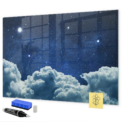 Magnettafel zum schreiben Eine freie Tafel für Notizen und Fotos