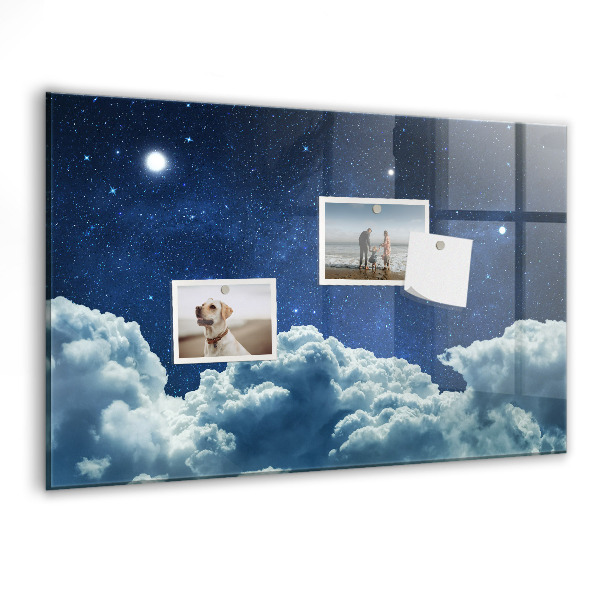 Magnettafel zum schreiben Eine freie Tafel für Notizen und Fotos