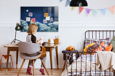 Magnettafel zum schreiben Eine freie Tafel für Notizen und Fotos