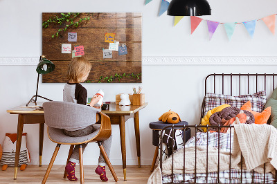 Magnettafel zum schreiben Eine stylische Tafel für Notizen und Fotos