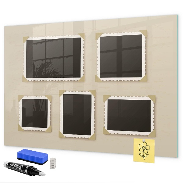 Magnettafel zum schreiben Ein kreativer Raum für Familienerinnerungen