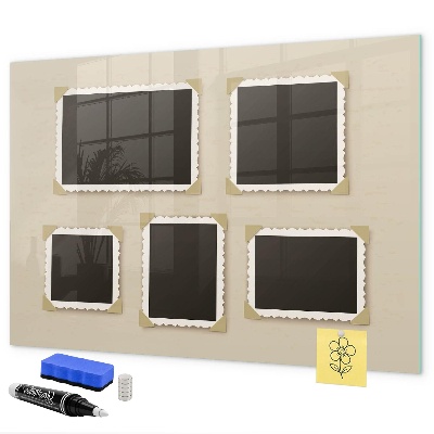 Magnettafel zum schreiben Ein kreativer Raum für Familienerinnerungen