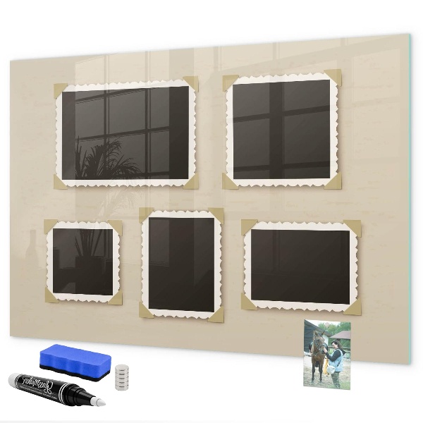 Magnettafel zum schreiben Ein kreativer Raum für Familienerinnerungen