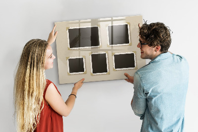 Magnettafel zum schreiben Ein kreativer Raum für Familienerinnerungen