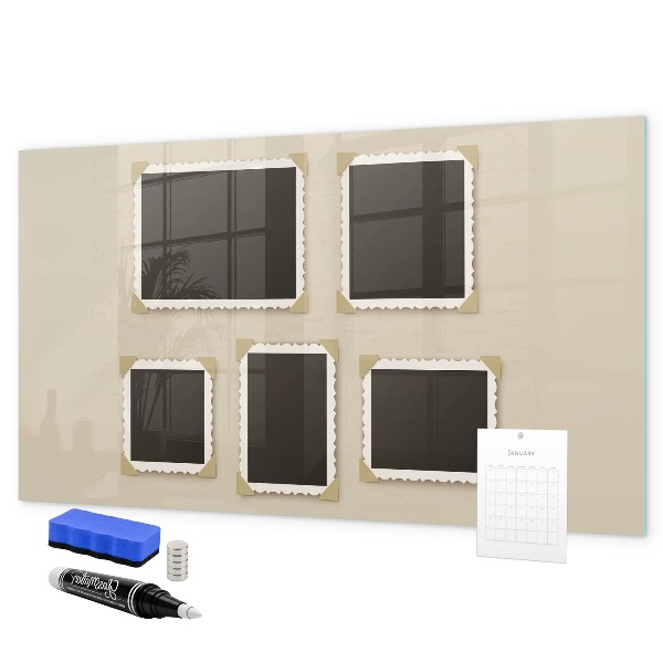 Magnettafel zum schreiben Ein kreativer Raum für Familienerinnerungen