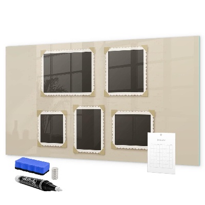 Magnettafel zum schreiben Ein kreativer Raum für Familienerinnerungen