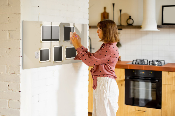 Magnettafel zum schreiben Ein kreativer Raum für Familienerinnerungen