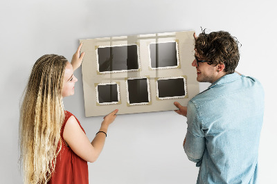 Magnettafel zum schreiben Ein kreativer Raum für Familienerinnerungen