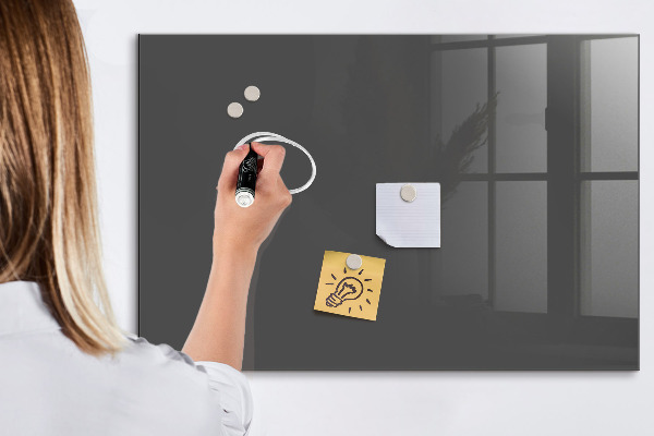 Schreib magnettafel Eine praktische Tafel für Notizen und Fotos