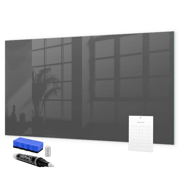 Schreib magnettafel Eine praktische Tafel für Notizen und Fotos