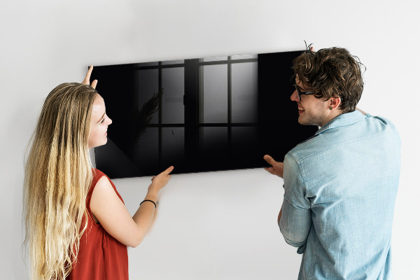 Magnettafel zum schreiben Moderne Tafel für Notizen und Fotos