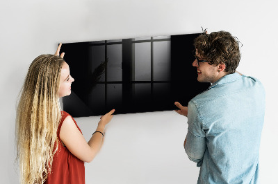Magnettafel zum schreiben Moderne Tafel für Notizen und Fotos
