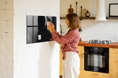 Magnettafel zum schreiben Moderne Tafel für Notizen und Fotos