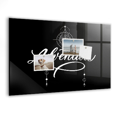 Magnettafel zum schreiben Moderne Fotodisplaytafel