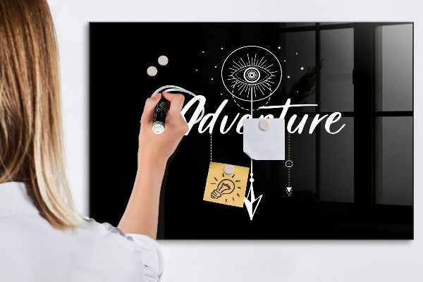 Schreib magnettafel Memotafel mit Magneten