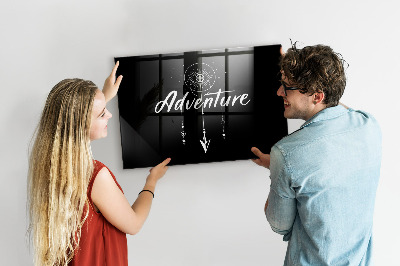 Schreib magnettafel Memotafel mit Magneten
