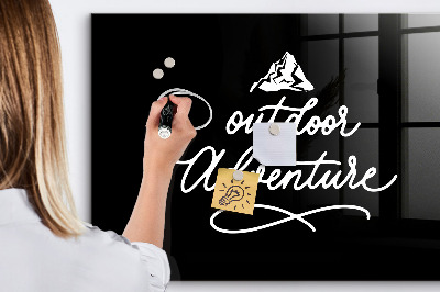 Schreib magnettafel Outdoor-Abenteuer