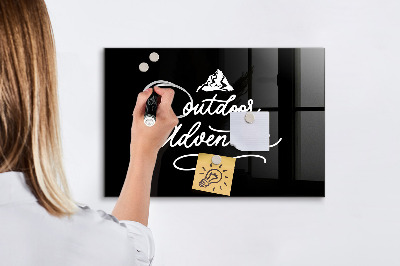 Schreib magnettafel Outdoor-Abenteuer