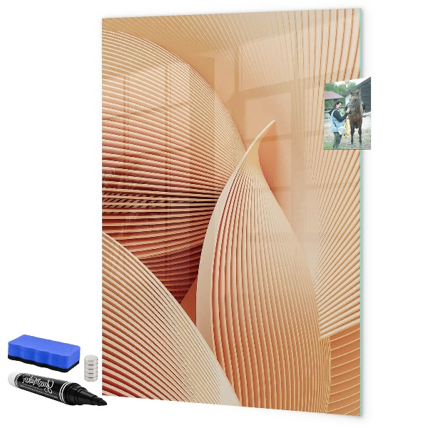Schreib magnettafel Moderne Tafel für Notizen und Fotos