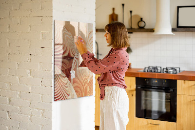 Schreib magnettafel Moderne Tafel für Notizen und Fotos