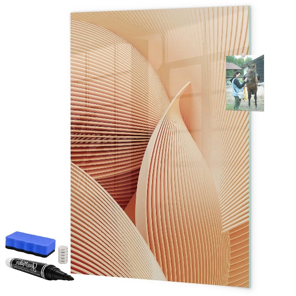 Schreib magnettafel Moderne Tafel für Notizen und Fotos