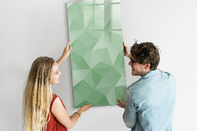 Schreib magnettafel Eine farbenfrohe Tafel zur Präsentation von Fotos