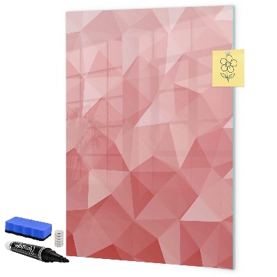Magnettafel zum schreiben Eine farbenfrohe Tafel für Notizen und Fotos