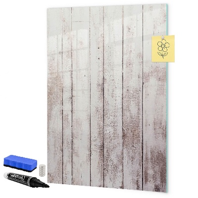 Magnettafel zum schreiben Eine Tafel zur Präsentation von Fotos und Notizen