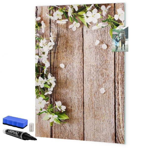 Schreib magnettafel Kreative Pinnwand für Fotos und Notizen