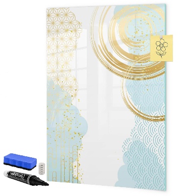Magnettafel zum schreiben Ein kreativer Raum für Erinnerungen und Notizen