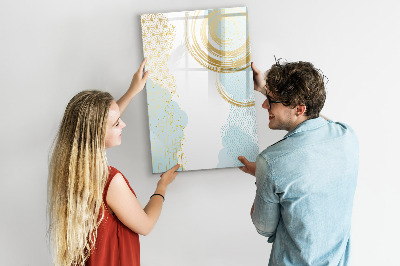 Magnettafel zum schreiben Ein kreativer Raum für Erinnerungen und Notizen