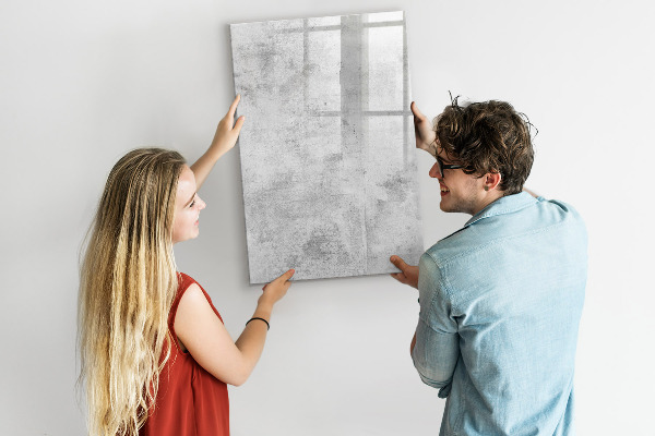 Schreib magnettafel Moderne Tafel für Notizen und Fotos