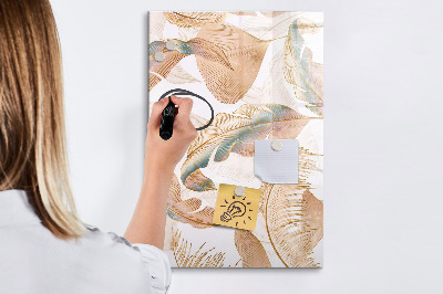 Magnettafel zum schreiben Eine farbenfrohe Tafel für Fotos und Notizen