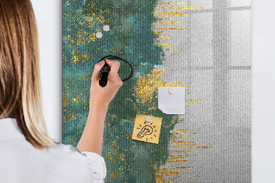 Schreib magnettafel Moderne Pinnwand für Fotos und Notizen