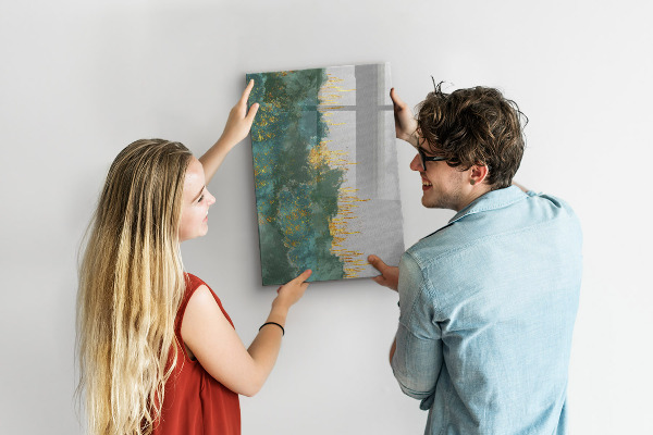 Schreib magnettafel Moderne Pinnwand für Fotos und Notizen